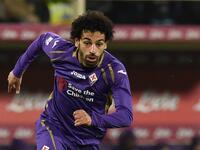 الجناح المصري محمد صلاح (من تشلسي إلى فيورنتينا) عام 2015 على سبيل الإعارة.