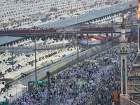 Over than 2 Million people had begun their journey of Hajj in Saudi Arabai. (Twitter)