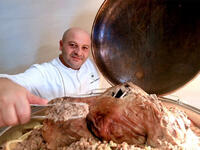 If not surrounded by temptations, many Muslims say fasting gets easier after a while. But for chefs, there’s no hope of banishing culinary thoughts from their minds. While in the Mideast most restaurants close during the day, Muslim cooks elsewhere have to fight off the urge to take a quick spoonful of the dishes they’re rustling up.