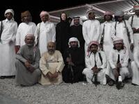 Kendall with Yemeni tribesmen. (Elisabeth Kendall)