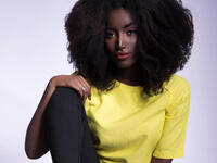 Sender is famous for participating in a Saudi girls boxing series