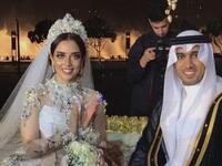 بلقيس وسلطان عبداللطيف: 
اختتم عام 2016 بحالة من الفرح والبهجة والسعادة، بحفل أسطوري بين المطربة اليمنية بلقيس على رجل الأعمال السعودي سلطان عبداللطيف، حيث ارتدت العروس فستانًا مرصعًا بالألماس.