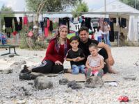 “I worked as a waiter in Saudi Arabia for seven years to save money so that I could build a house in Syria. Every day the army knocked on our door, and said: ‘Help us or we will kill you.’ Minding our own business was not a choice. We left with nothing but our clothes.” (Lesvos, Greece)