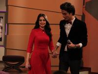 هبة مجدي ومحمد محسن: 
بدأت قصة حب هبة مجدي ومحمد محسن مع عرض مسرحية "ليلة من ألف ليلة وليلة"، وفي يوليو كلل الحب بالزواج، بحفل عائلي.