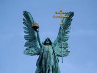 Jibreel: This name is most known for the angel Gabriel, who came to the virgin Mary and told her she would have a son. While the name is a popular one in Muslim families, it’s probably most associated with Christianity. (AFP/File)