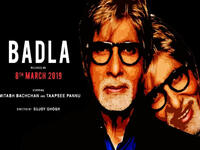 Badla: تدور أحداثه حول رجل أعمال يخرج بكفالة بعد اعتقاله لقتله عشيقته المتزوجة، حيث يستأجر محاميًا مخضرمًا في إعداد الشهود. من بطولة أميتاب باتشان وتابسي بانو ومن المقرر عرضه في 8 مارس 2019. 