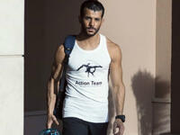 Looking at the pictures closely one can easily notice a transformation in Ramezs body