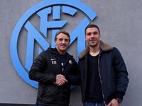 صفقة إعارة المهاجم الألماني لوكاس بودولسكي من آرسنال إلى إنتر