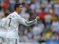 المهاجم البرتغالي كريستيانو رونالدو (ريال مدريد)