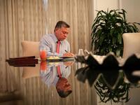 ألف كتابًا بعنوان "فرصتنا الأخيرة: السعي نحو السلام في وقت الخطر" تحدث عن الصراع في الشرق الأوسط والعقبات التي تواجه حل هذا الصراع، كما وكتب 6 أوراق نقاشية لدعم عملية الإصلاح والحوار والديموقراطية في الأردن.
