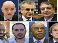 أعلنت اللجنة الانتخابية لرئاسة الاتحاد الدولي لكرة القدم فيفا اعتماد 5 مرشحين بعد استبعاد الفرنسي والليبيري. والمرشحون هم:الأردني الأميرعلي بن الحسين،البحريني الشيخ سلمان بن إبراهيم آل خليفة،الفرنسي جيروم شامباني،السويسري جياني اينفانتينو والإفريقي طوكيو سيكسويل
