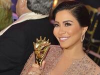 المطربة المصرية شيرين عبد الوهاب/ جائزة أفضل مطربة عربية، وأحرجت اللجنة بعفويتها حين علقت أنها لم تفعل شيئا في 2016
