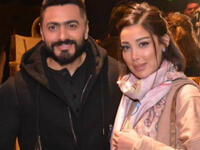 Egyptian Tamer Husni married Morrocan Basma Boussil