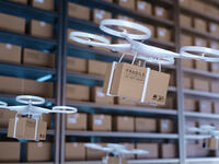 South Korea Tests Food Delivery by Drones