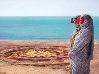 The magic carpet of Hormuz Island (Twitter)