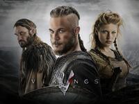 Vikings: مسلسل كندي آيرلندي دراما تاريخية وأكشن–مغامرات مكوّن من 5 مواسم بمجمل 69 حلقة، وموسم سادس أخير قيد التطوير يعرض في 2020.
