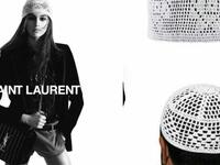 أثارت دار الأزياء الفرنسية Yves Saint Laurent الغضب في العالم العربي بشكل خاص والمسلمين بشكل عام، بعد استخدامها قبعة صلاة المسلمين كنوع من الاكسسوارات التي استعملت في الإعلانات الترويجية للمجموعة.