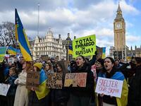 Protesters Around the World Rally for Ukraine