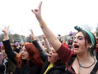 International Women's Day Demonstrations Around the World