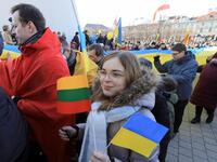Protesters Around the World Rally for Ukraine