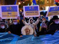 Protesters Around the World Rally for Ukraine