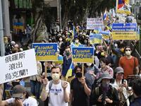Protesters Around the World Rally for Ukraine