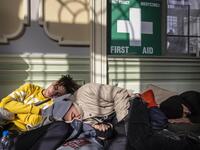 Families, Civilians Make Mass Exodus Out of Ukraine