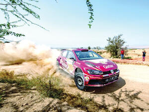 العطية بطلا لرالي الأردن