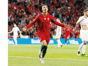 رونالدو يتألق ويقود البرتغال للنهائي