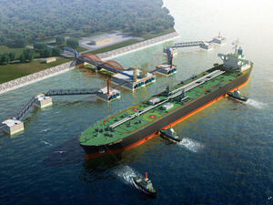 The vessel called SALINA loaded approximately one million barrels of Iranian oil.