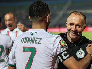 جمال بلماضي مدرب الجزائر ومحرز