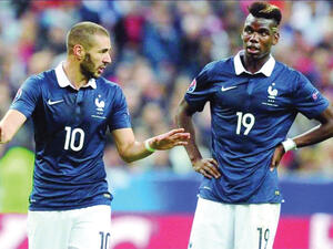 بوغبا وبنزيمة