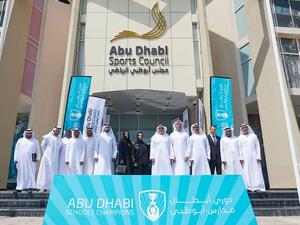 Abu Dhabi Sports Council launches the Abu Dhabi Schools Champions. (Photo: Organizers)