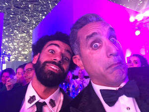 Salah and Youssef (Photo: Egypt Independent)