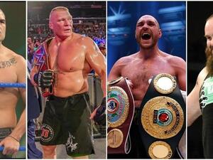 The worlds of wresting, boxing and mixed martial arts are set to clash in Riyadh when the World Wrestling Entertainment’s Crown Jewel event comes to the Kingdom on Oct. 31 (Photo: Arab News)