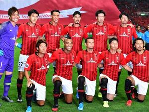 Japanese football club Urawa arrived in Saudi Arabia on Wednesday evening at King Khalid Airport in Riyadh in preparation for their AFC Champions League final. (AFP/File Photo)