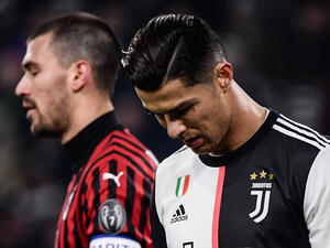 رونالدو خلال المباراة