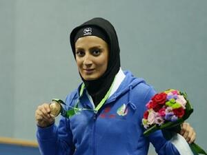 Fatemeh Chalaki (Photo: Tehran Times)