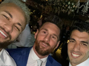 سواريز وميسي ونيمار