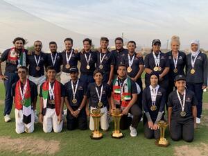 Members of the UAE national golf team. - (Supplied photo)