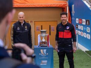 دييغو سيميوني مدرب أتلتيكو مدريد وزيدان