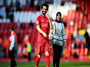 Mo Salah's wife reportedly gave birth to a baby girl, who they named Kayan. (Photo: The New Arab)