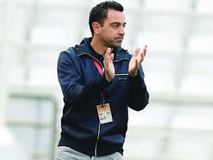 Xavi (Photo: Qatar Tribune)