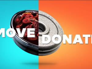 The "Move To Donate" campaign rewards people’s workout activities by delivering food baskets to those most in need. (Photo: Arab News)