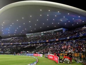 The Sheikh Zayed Stadium in Abu Dhabi hosted matches in the 2014 IPL.. Dubai and Sharjah were the other venues that hosted the first phase of the IPL that year. (Photo: KT)