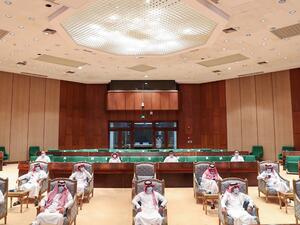 Attendees at the 2nd SAOC virtual conference at SAOC headquarters. More than 150 sports officials and specialists joined the conference dubbed ‘Managing National Sports Federations.’ (Supplied)