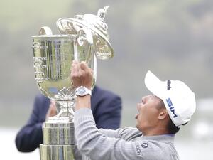 Patrons watch on during the third round of the 2019 Masters Tournament on April 13, 2019, at Augusta National Golf Club in Augusta, Georgia. Fans won't be permitted at this year's event because of the coronavirus pandemic (Photo: John Angelillo/UPI)