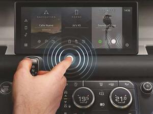 Jaguar Land Rover Develops Contactless Touchscreens