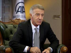 Trabzonspor Chairman Ahmet Agaoglu (Photo: AA)