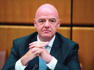 FIFA President Gianni Infantino (Photo: Qatar Tribune)